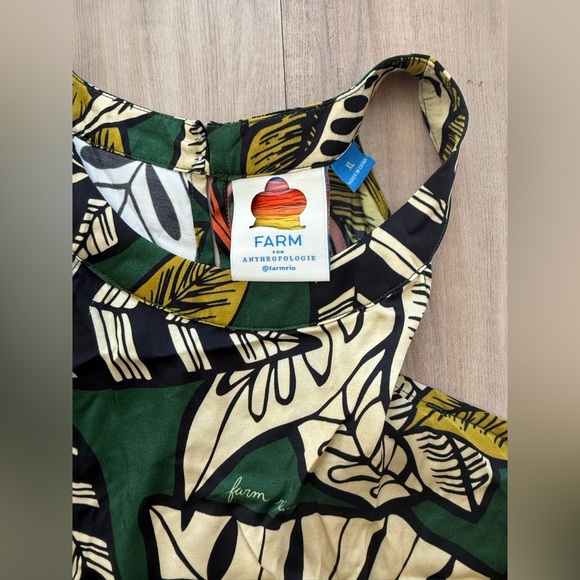 Farm Rio x Anthropology Printed Halter Jumpsuit - Picture 3 of 5